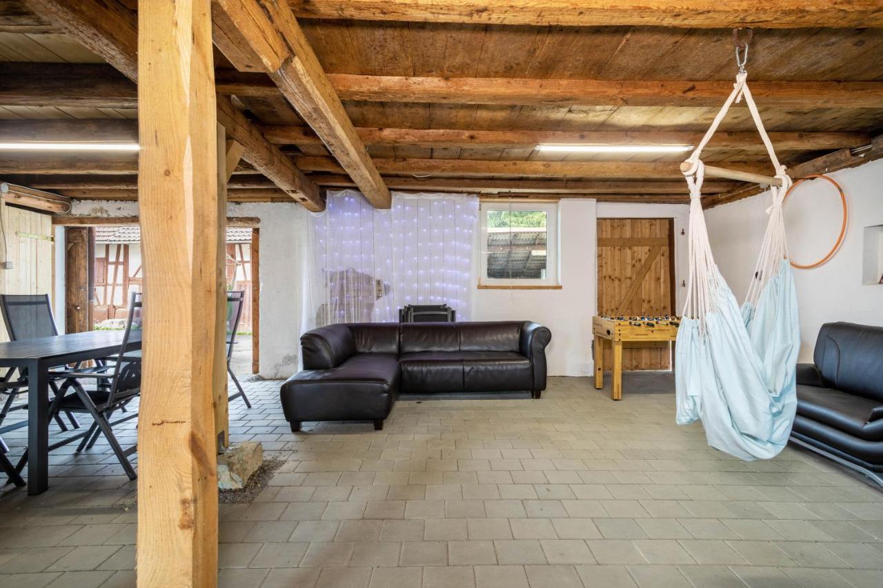 Ferienwohnung Ellenweiler bis 15 P FDH Exterior foto